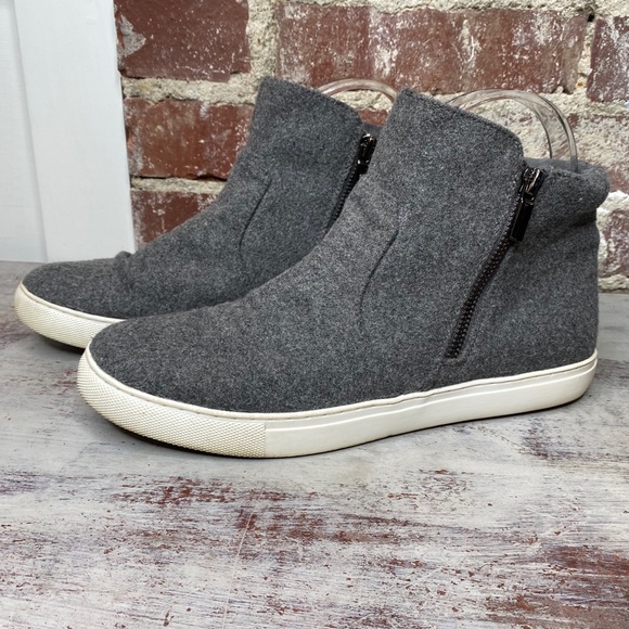 Kenneth Cole Grey Keenan Sneakers M 